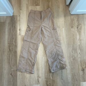 TAN PARACHUTE PANTS